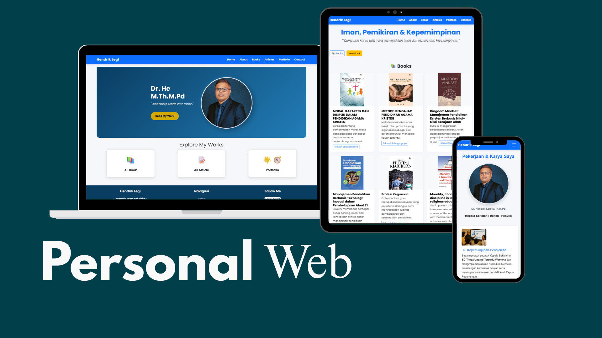 Personal Web Hendrik Legi