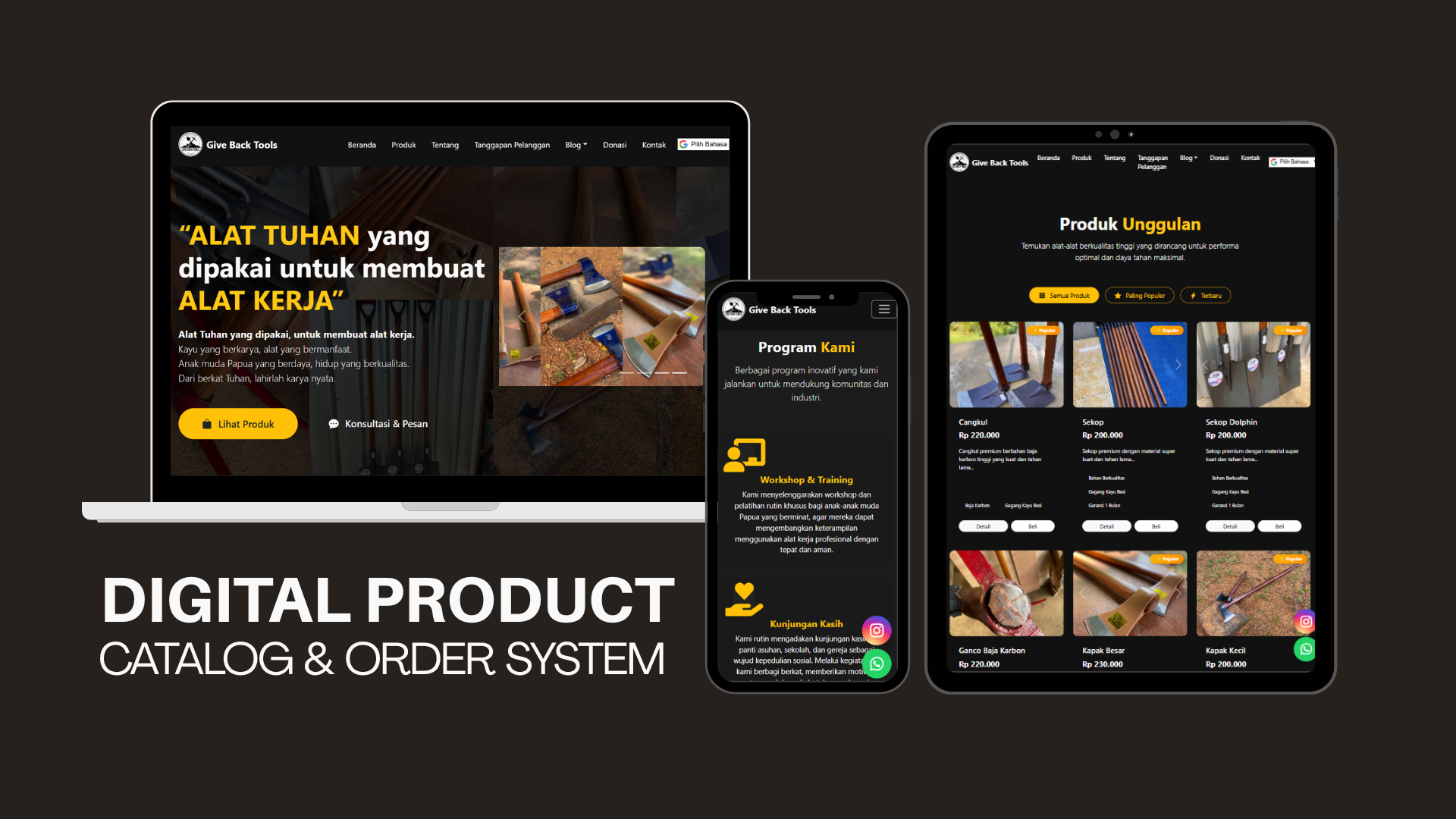 Website UMKM Jayapura